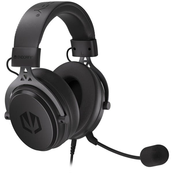 Oferte la Casti Gaming Jack 3.5mm 98dB 32Ω 20 Hz Cablu 2.7m 758g Negru