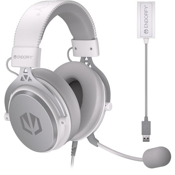 Oferte la Casti Gaming VIRO Plus USB-A Jack Cablu 2.9m 32Ω 20 kHz 53mm Alb