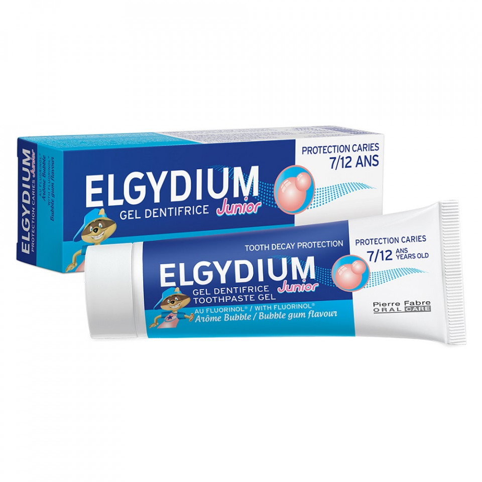 Oferte la Pastă de dinți pentru copii Bubble, 7-12 ani, Elgydium Junior (Gramaj: 50 ml, Concentratie: Pasta de dinti)