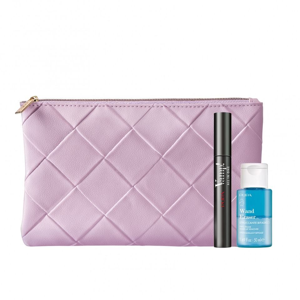 Oferte la Set cadou Toner de fata Pupa Wand Eraser Cleansing, 50 ml + Mascara Vamp! All in One, 101, Extra Black, 9 ml