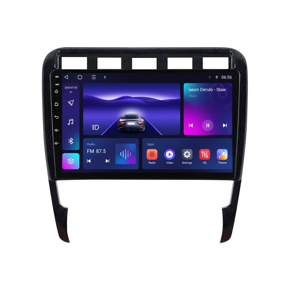 Oferte la Navigatie dedicata cu Android Porsche Cayenne 2002 - 2010, 4GB RAM, Radio GPS Dual Zone, Display HD IPS 9" Touchscreen, Internet Wi-Fi, Bluetooth, MirrorLink, USB