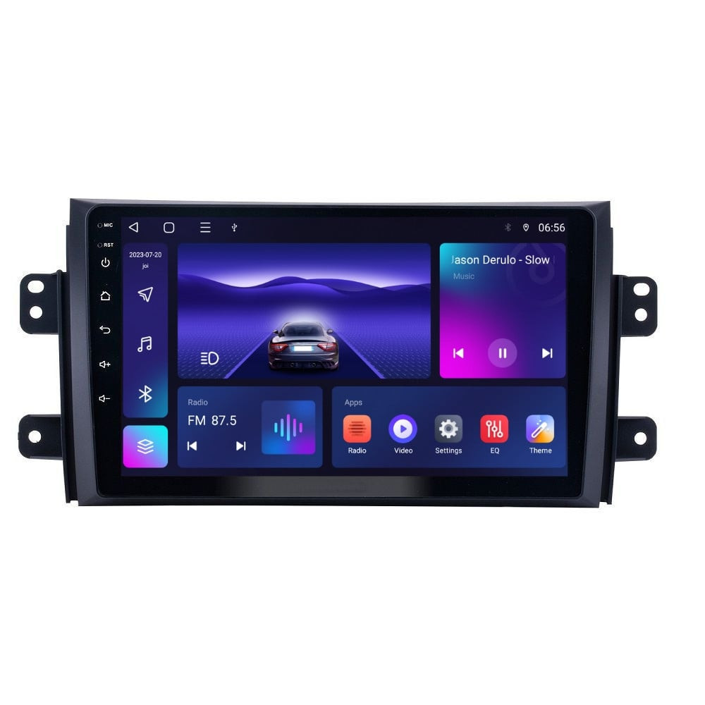 Oferte la Navigatie dedicata cu Android Fiat Sedici 2006 - 2015, 4GB RAM, Radio GPS Dual Zone, Display HD IPS 9" Touchscreen, Internet Wi-Fi, Bluetooth, MirrorLink, USB