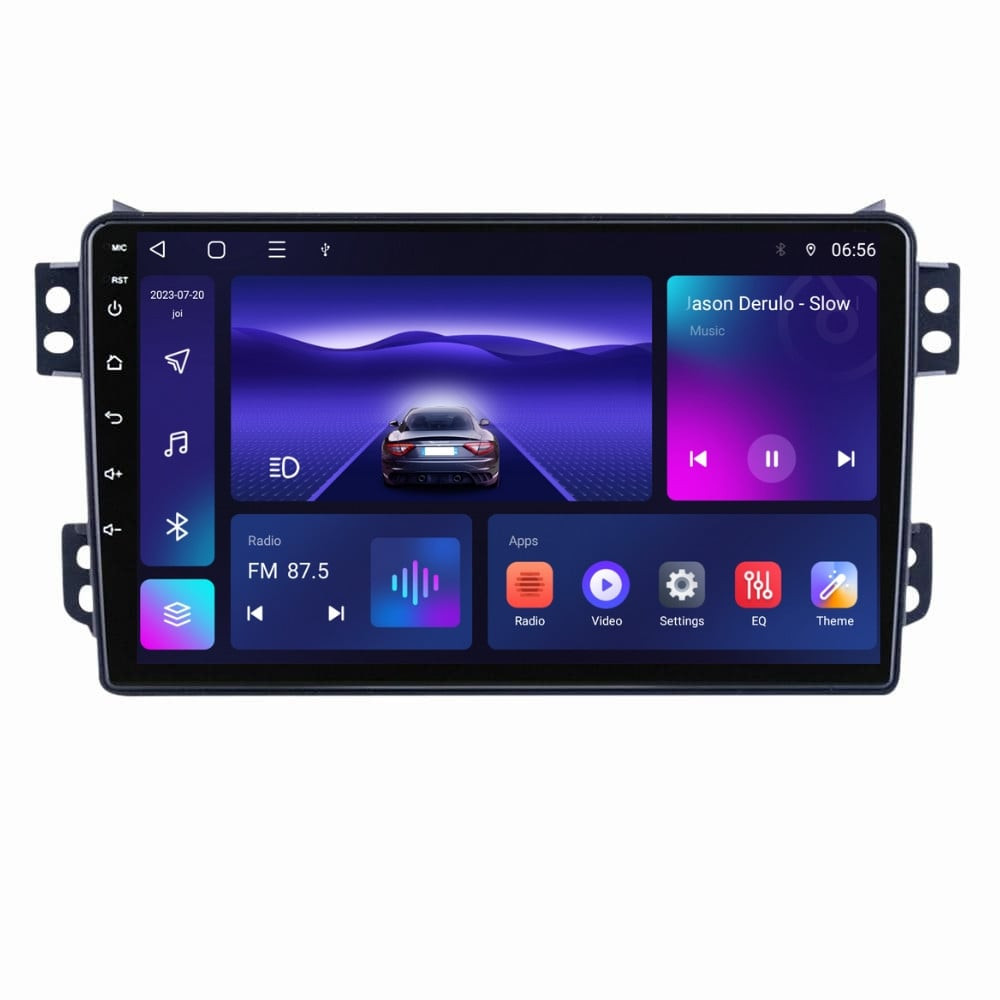 Oferte la Navigatie dedicata cu Android Suzuki Splash 2008 - 2015, 4GB RAM, Radio GPS Dual Zone, Display HD IPS 9" Touchscreen, Internet Wi-Fi, Bluetooth, MirrorLink, USB