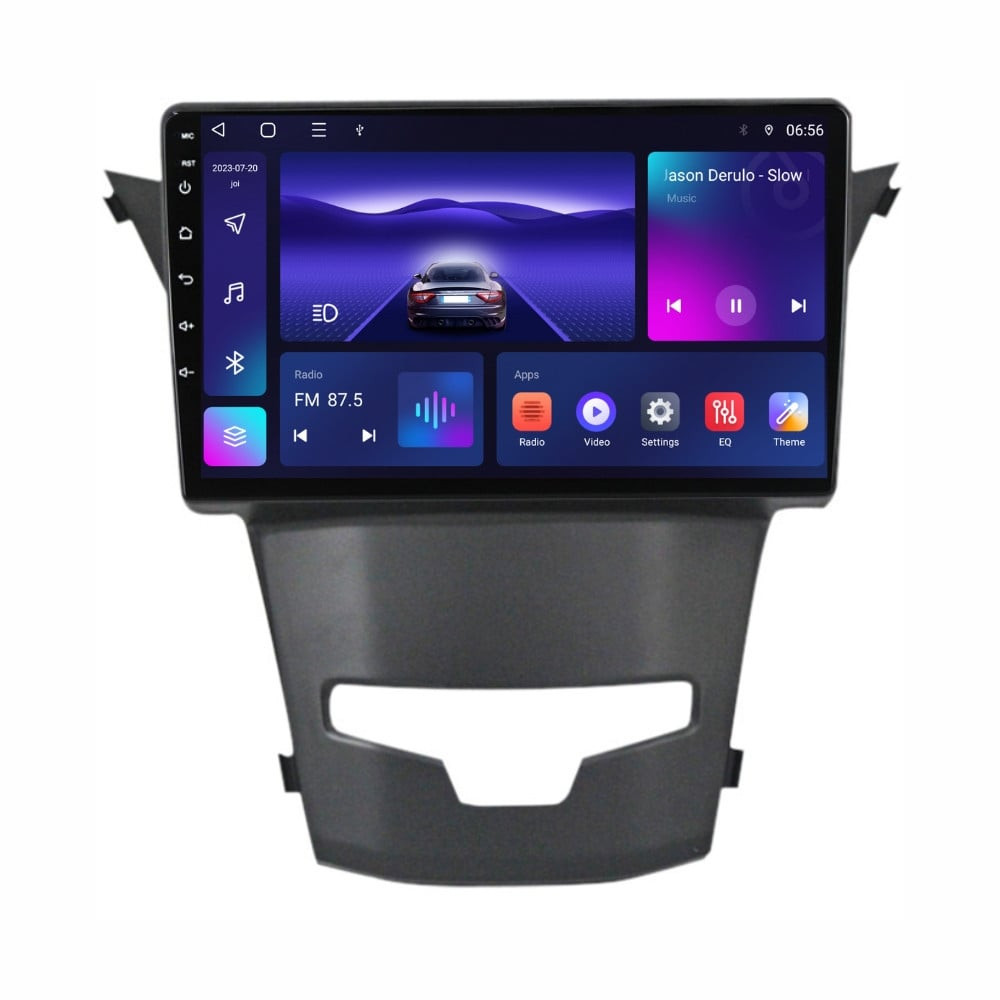 Oferte la Navigatie dedicata cu Android Ssangyong Korando 2013 - 2019, 4GB RAM, Radio GPS Dual Zone, Display HD IPS 9" Touchscreen, Internet Wi-Fi, Bluetooth, MirrorLink, USB