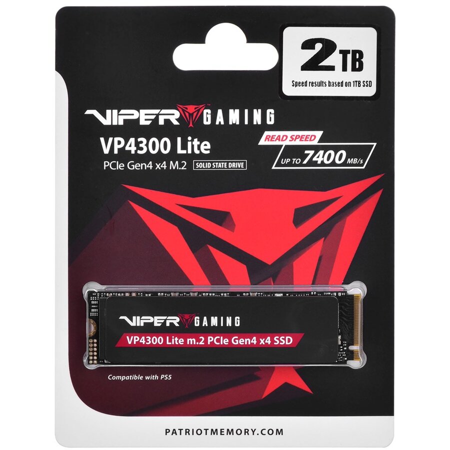 Oferte la SSD VP4300L M.2 PCI-Ex4 NVMe 2TB 7.2 / 6.