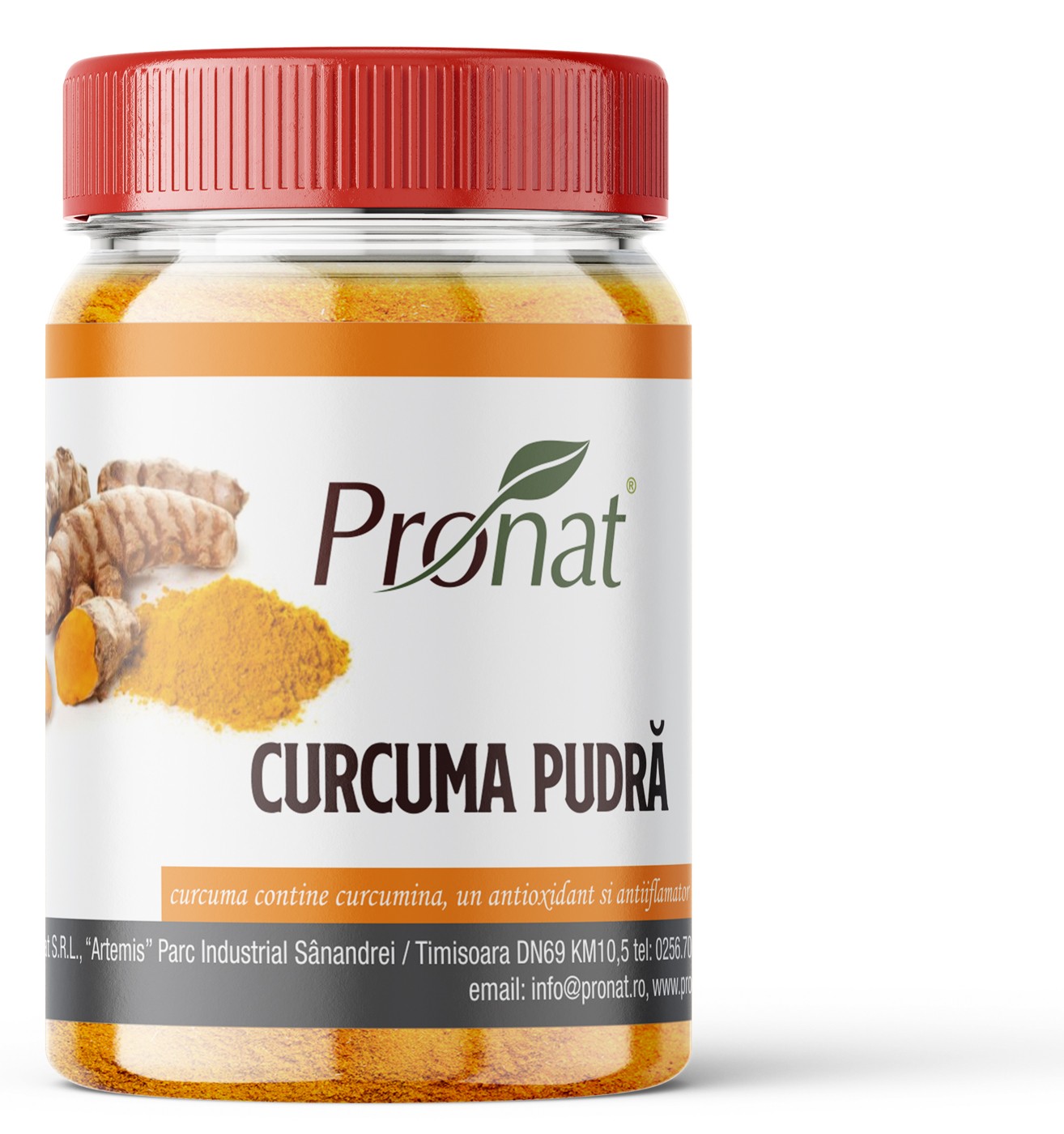 Oferte la Curcuma pudra, 150g Pronat