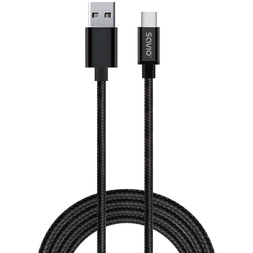 Oferte la Cablu Date/Incarcare USB-A USB-C 2m Negru