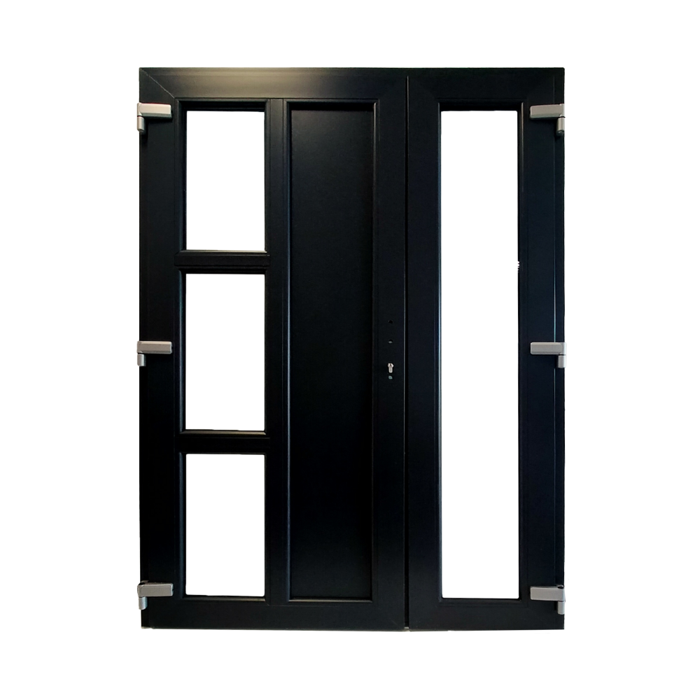 Oferte la Usa PVC pentru intrare, gri antracit, 120 x 205 cm, stanga