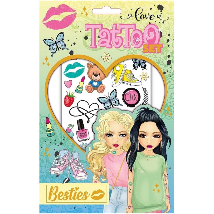 Oferte la Set Tatuaje Besties Albastru