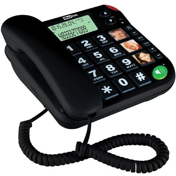 Oferte la Telefon Telefon fix MaxCom KXT480 ,Negru