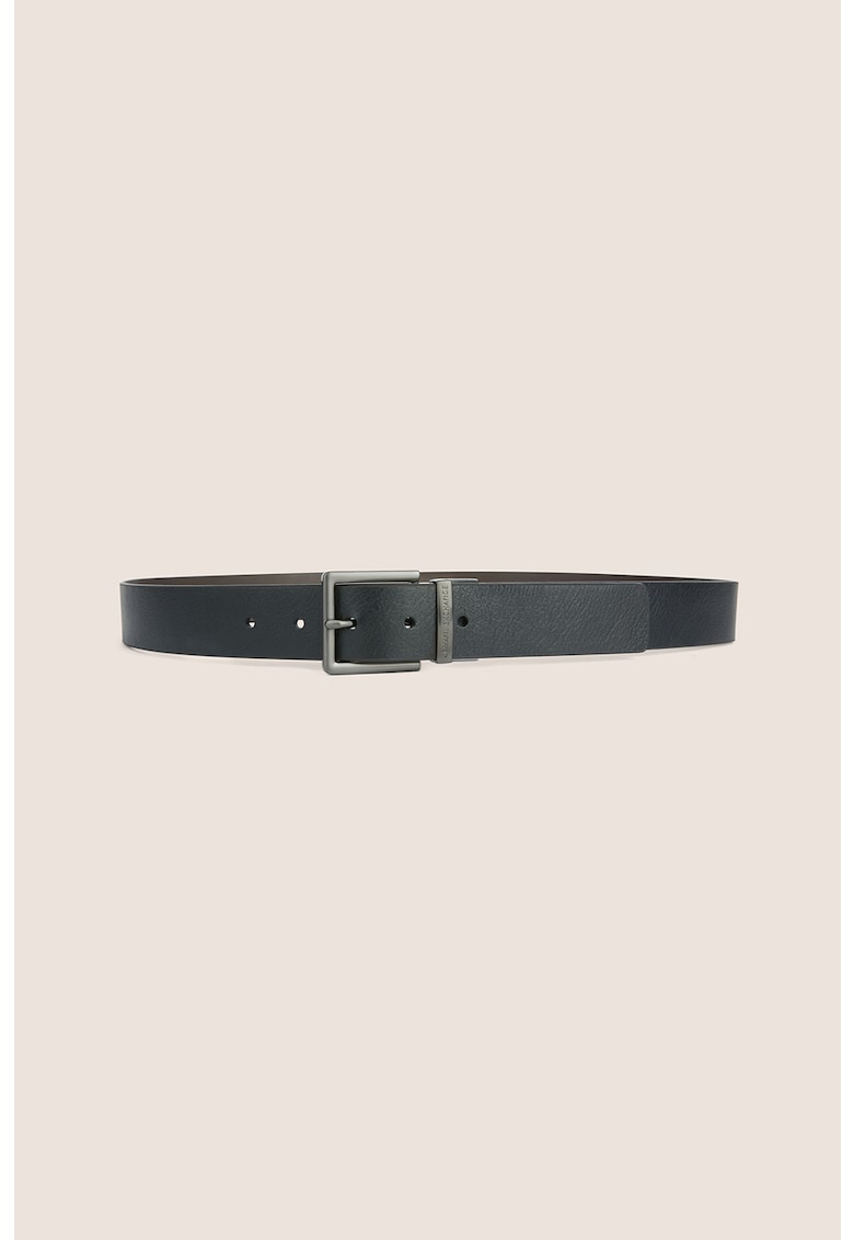 Oferte la Curea reversibila de piele cu catarama metalica