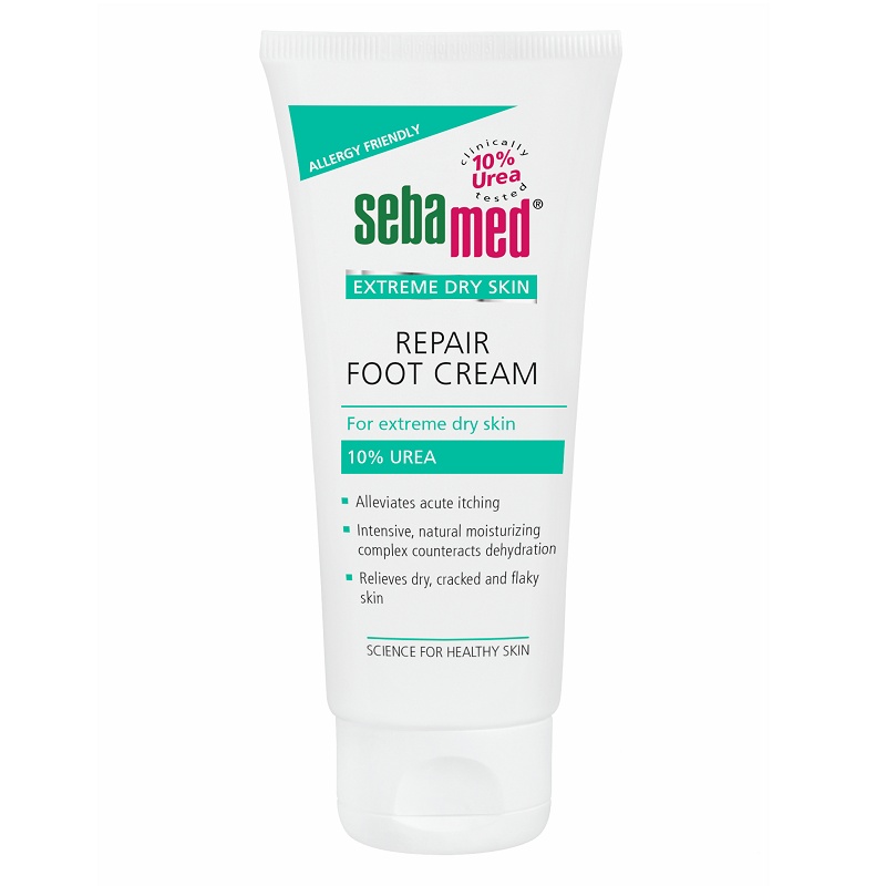 Sebamed Crema picioare cu 10% uree pentru piele foarte uscata (Concentratie: Crema pentru picioare, Gramaj: 100 ml)