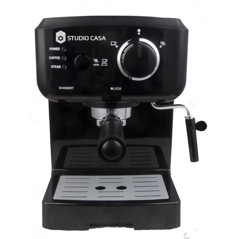 Oferte la Espressor cafea Caffe Crema SC 1901 1050W 1.5 litri Negru