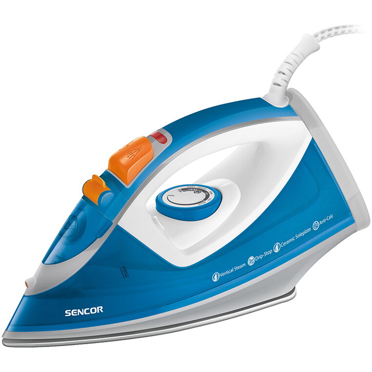 Oferte la Fier de calcat S-SSI7710BL 300ml 2400W White Blue