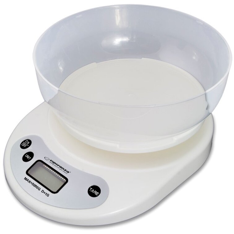 Oferte la Cantar Bucatarie EKS007 Electronic 5kg Bol Alb