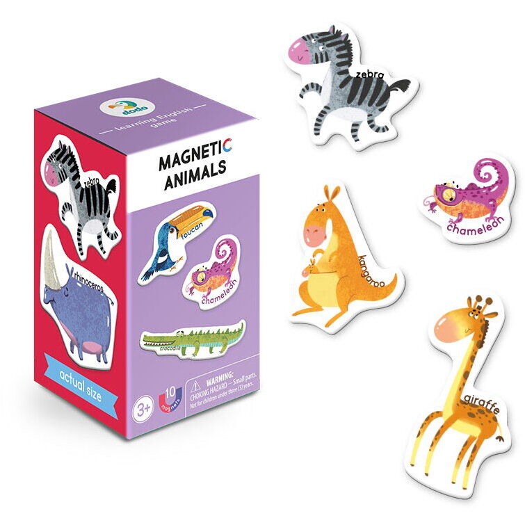 Oferte la Set Magnetic Invat animalutele in lb engleza