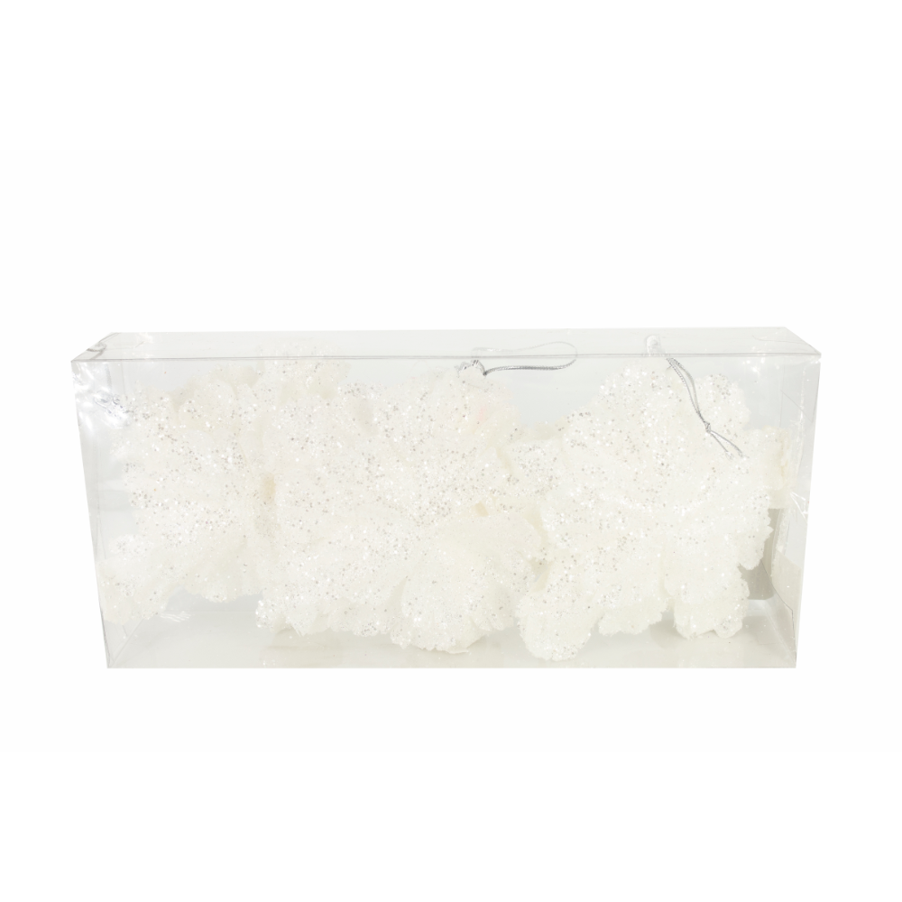 Oferte la Set 3 stele decorative de Craciun, polistiren, 13cm