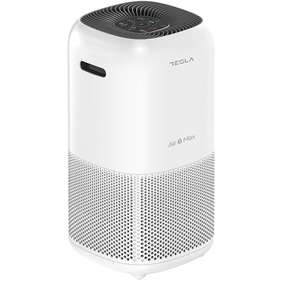 Oferte la Purificator Aer Air 6 Max CADR 400m3/h Wi-Fi Senzor Calitate Aer Sleep Mode Timer Filtru HEPA+Carbon Activ+Catalyst Lumina UV-C Alb
