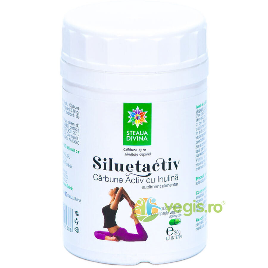 Oferte la Siluetactiv Carbune Activ cu Inulina 60cps
