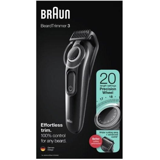 Oferte la Aparat Tuns Barba Inox Acumulator Autonimie 50min Negru