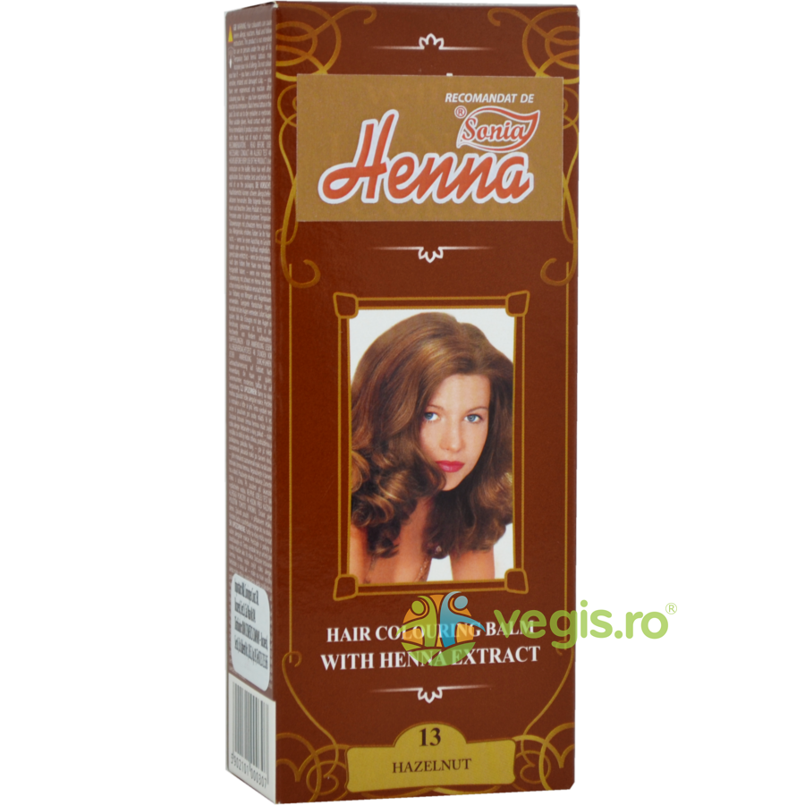 Oferte la Balsam Colorant pentru Par cu Henna nr.13 Aluna de Padure 75g