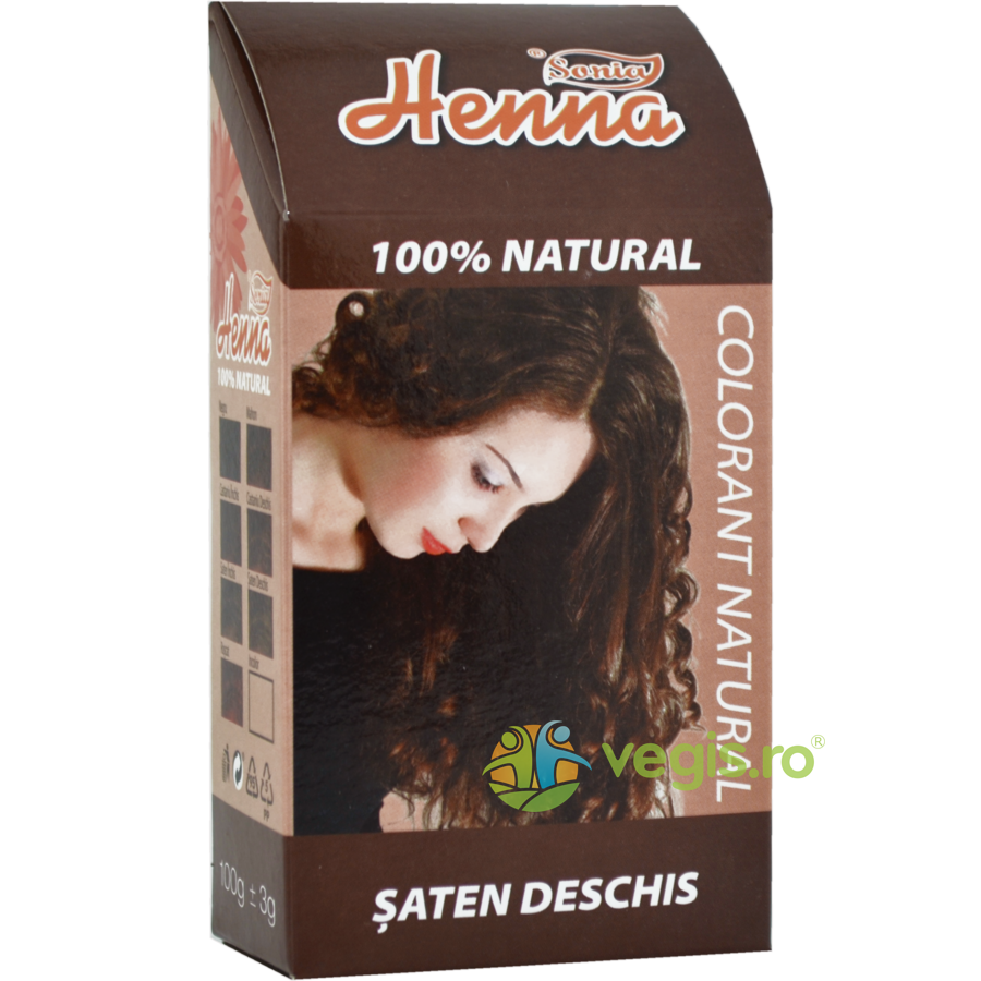 Oferte la Vopsea pentru Par cu Henna Saten Deschis 100g