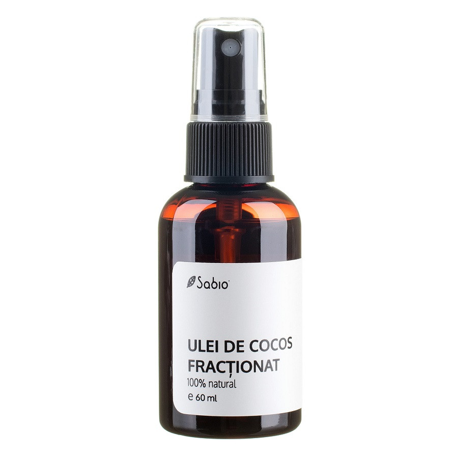 Oferte la Ulei de cocos fractionat SABIO (Concentratie: Ulei, Gramaj: 60 ml)