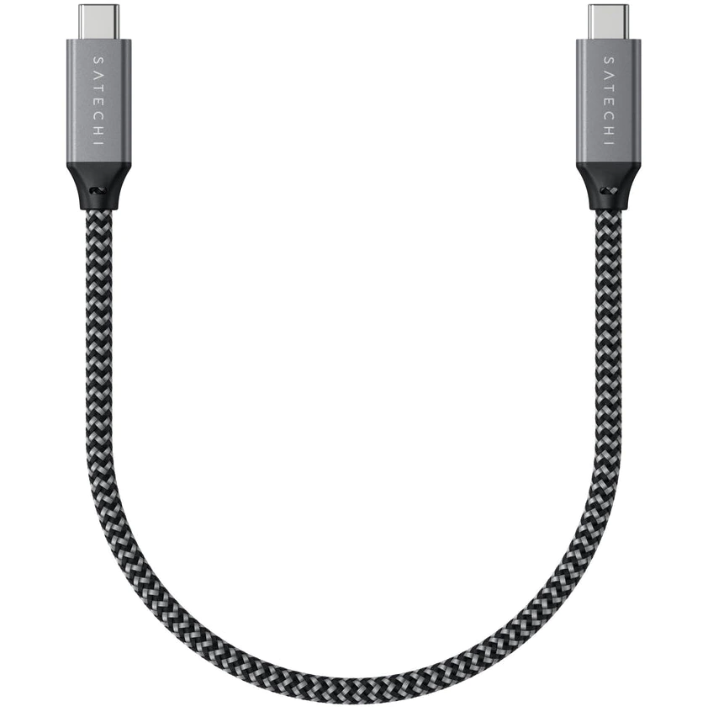 Oferte la Cablu Date USB4 C-To-C 40 Gbps 25cm  Gri
