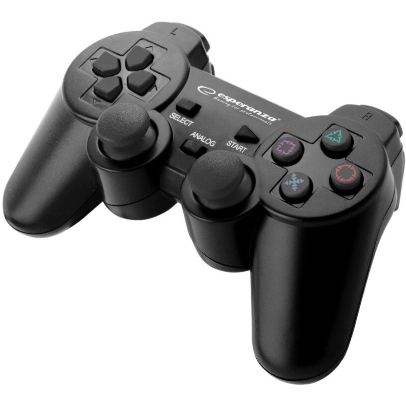 Oferte la Controller EGG107K  PC Playstation  Analog / Digital USB 2.0 Negru
