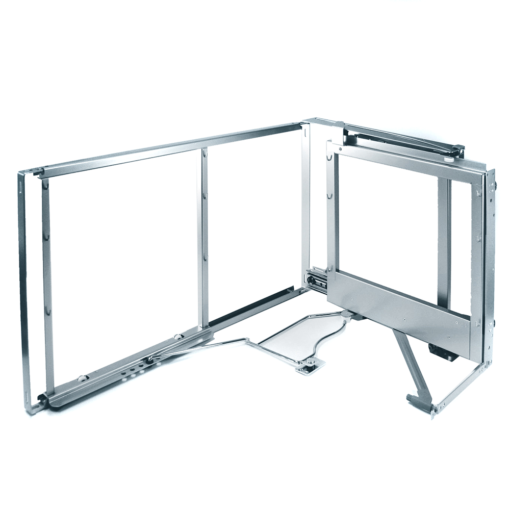 Oferte la Piesa pentru extensie rotativa Magic Corner Kesseboehmer, pentru dulap de colt, cu amortizor, silver, deschidere stanga