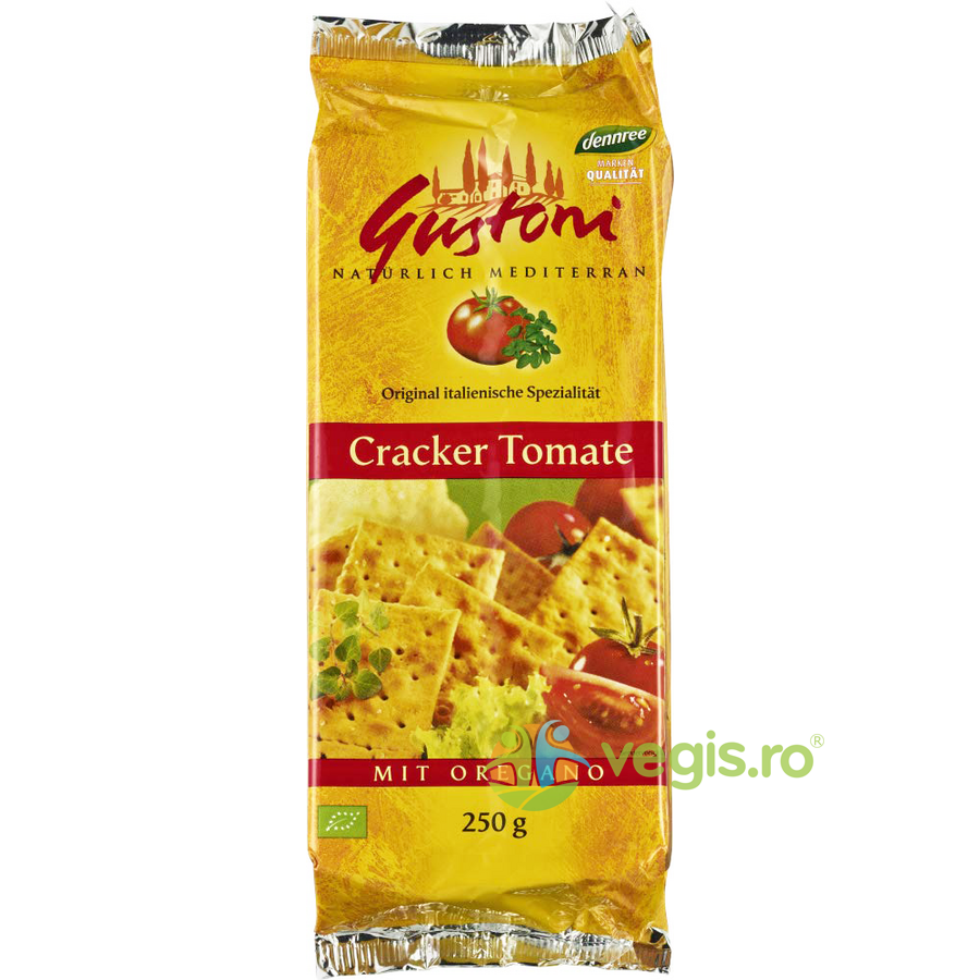 Oferte la Biscuiti Crocanti cu Tomate si Oregano Ecologici/Bio 250g