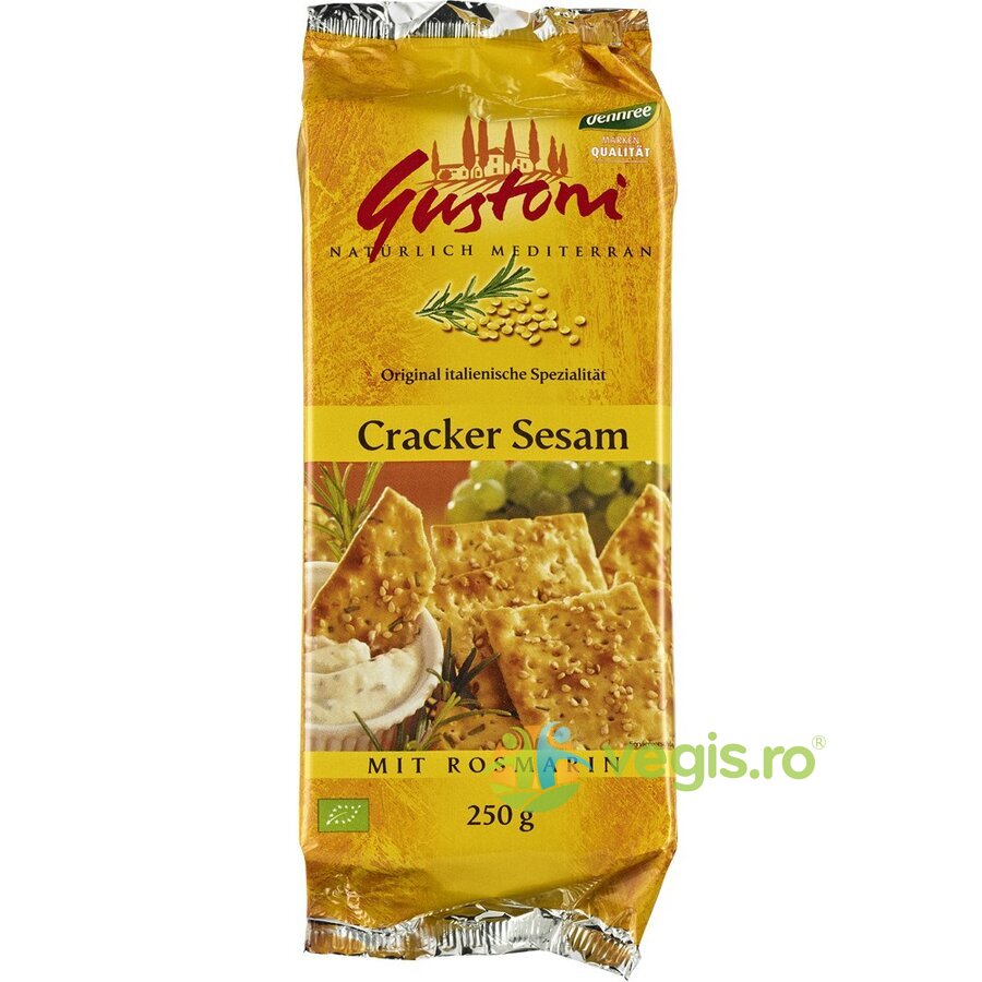 Oferte la Biscuiti Crocanti cu Susan si Rozmarin Ecologici/Bio 250g