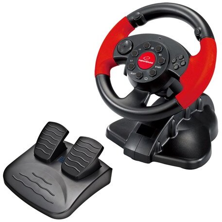 Oferte la Volan EG103 PC Playstation 2/ Playstation 3 Digital Negru