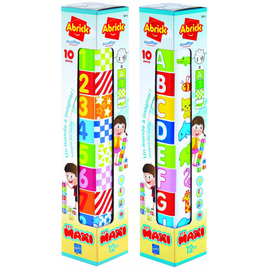 Oferte la Set de Constructie 7811 cu Numere Abrick 10 Piese 12 Luni+ Multicolor