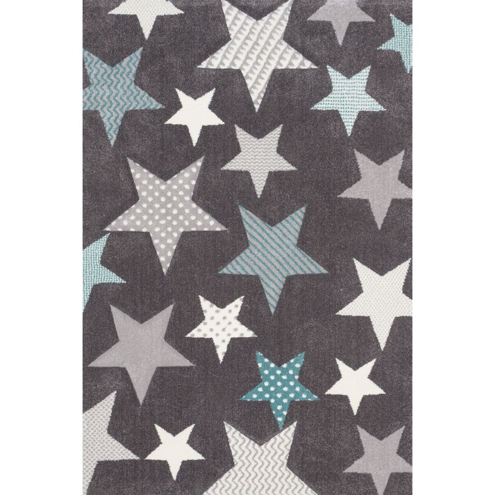 Oferte la Covor copii Pastel Kids 49GSG, polipropilena, model dreptunghiular si multicolor, 120 x 170 cm