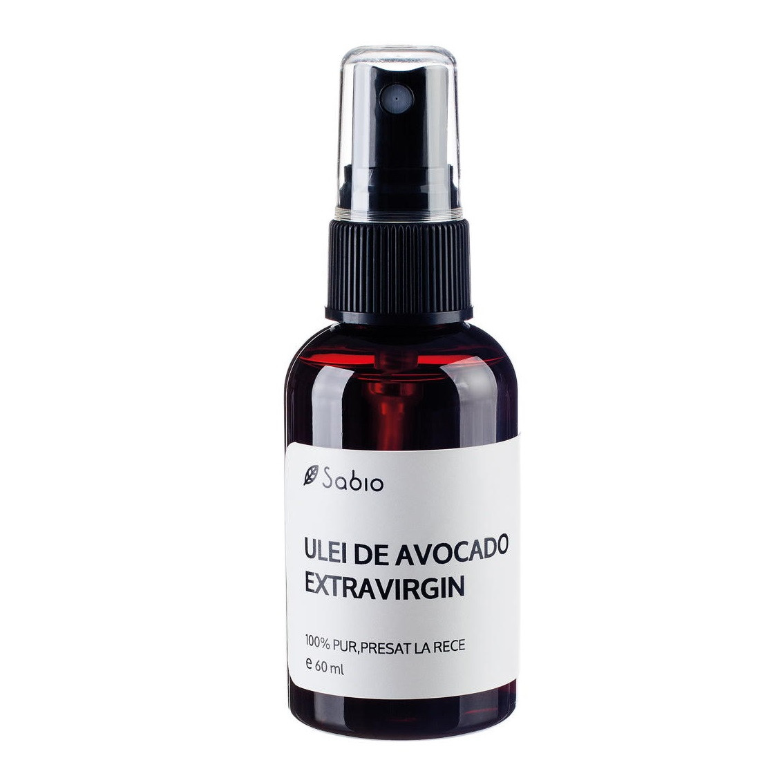 Oferte la Ulei de avocado natural extravirgin, Sabio 60 ml (Gramaj: 60 ml)
