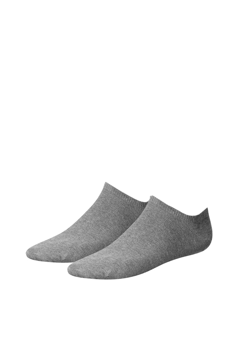Oferte la Set de sosete scurte gri melange - 2 perechi