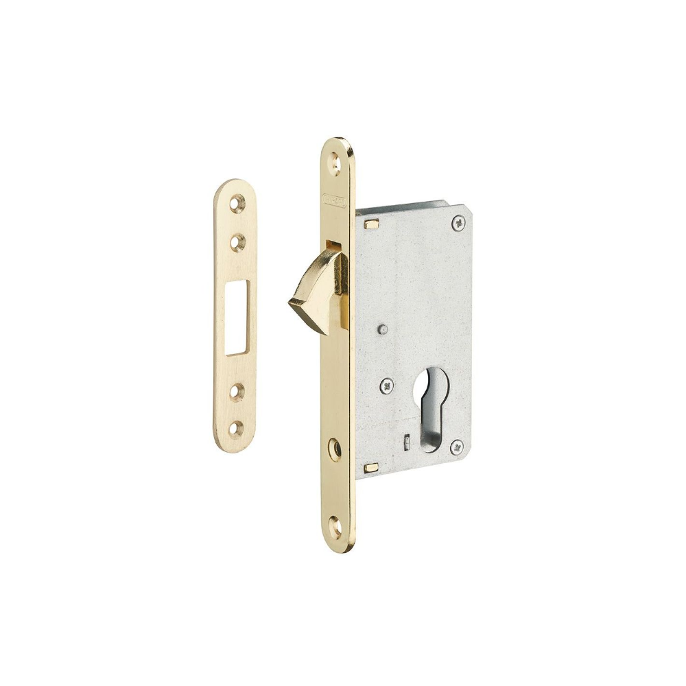 Oferte la Broasca usa culisanta Thirard Balcani, otel ambutisat, bolt tip carlig, grosime usa max 50 mm