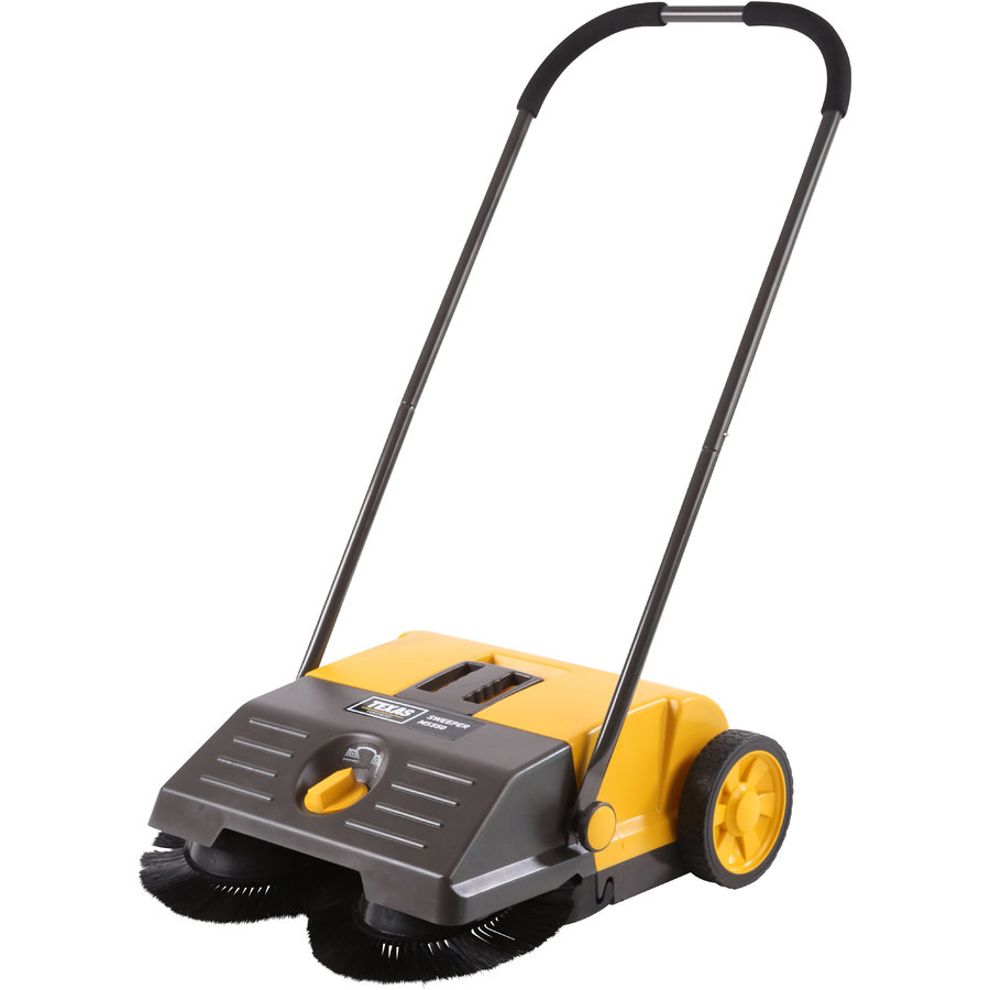 Oferte la Sweeper MS550 Matura Manuala 550mm Reglaj Central fara Trepte Sac Colector 25 Litri Negru/Galben