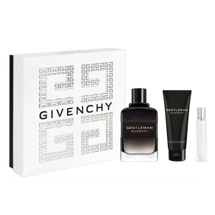 Oferte la Set cadou Givenchy Gentleman Boisee, Barbati, Apa de Parfum, 100 ml + Gel de dus, 75 ml + Apa de Parfum, 12,5 ml