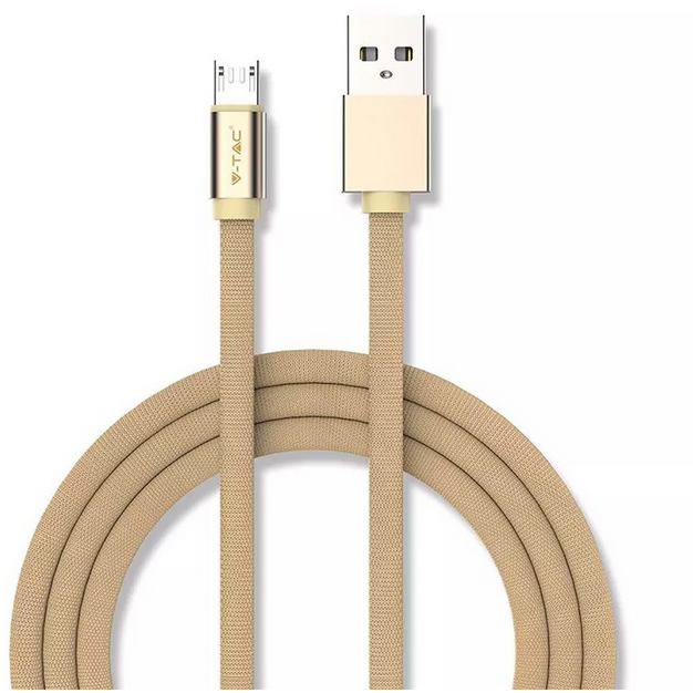 Oferte la Cablu de date 8495 Ruby Edition microUSB 1m Auriu