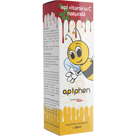 Oferte la Apiphen Api Vitamina C Naturala 50ml