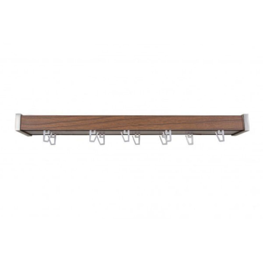 Oferte la Sina aluminiu, nuc, lungime 250 cm, accesorii incluse