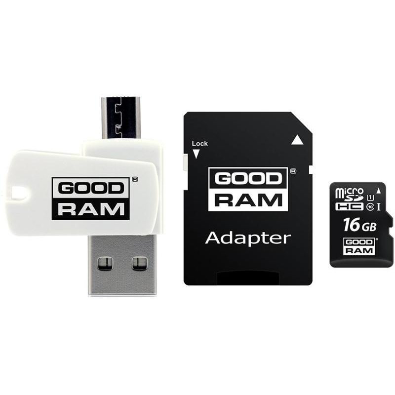 Oferte la Card de memorie 16GB MicroSDHC Clasa 10 UHS-I + Adaptor