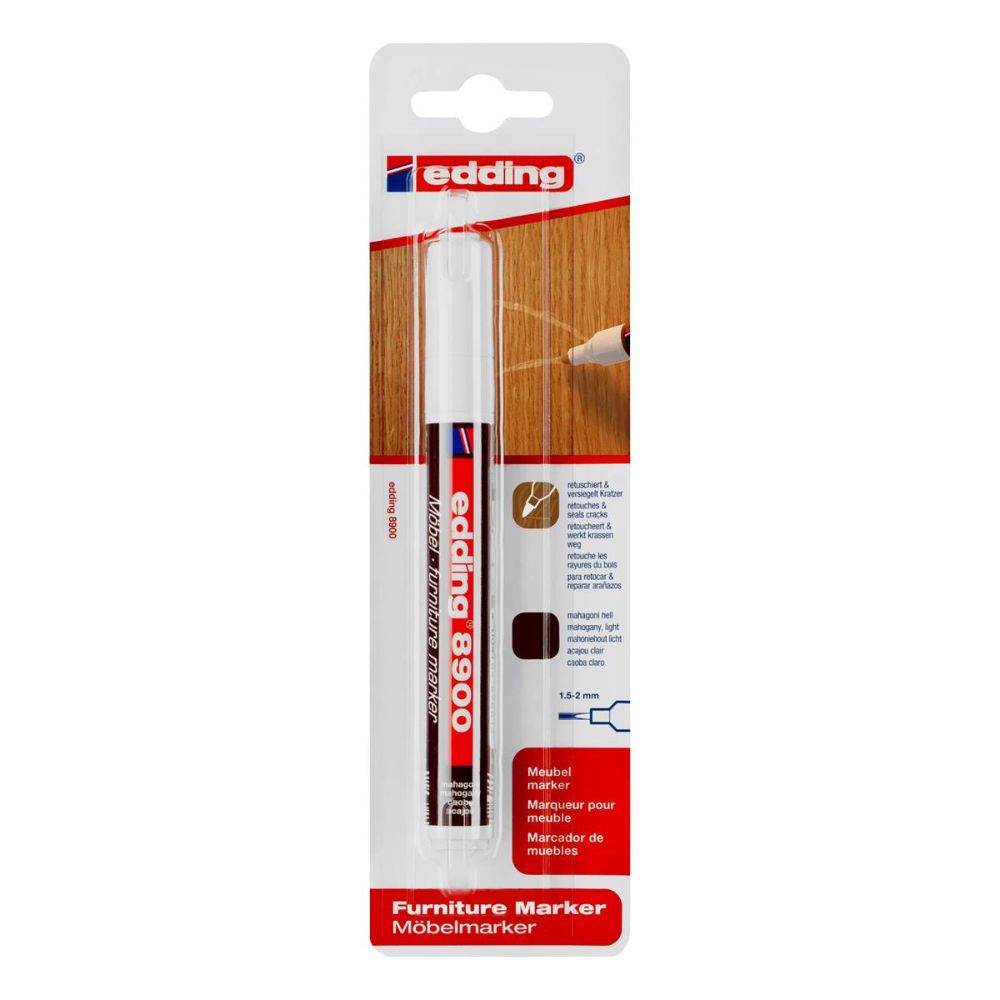 Oferte la Marker permanent pentru retus mobila Edding 8900, mahon