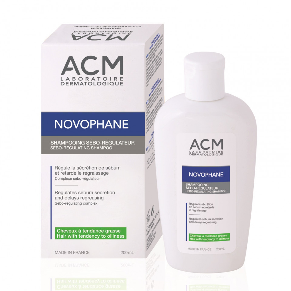 Oferte la Sampon sebo-reglator Novophane ACM (Concentratie: Sampon, Gramaj: 200 ml)