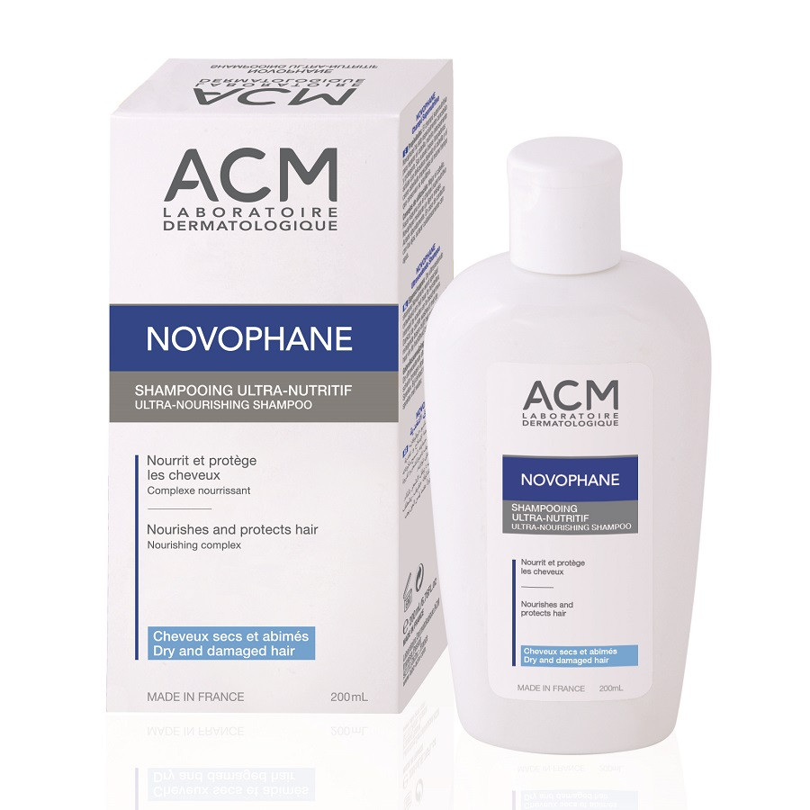Oferte la Sampon ultra nutritiv pentru par uscat Novophane ACM (Concentratie: Sampon, Gramaj: 200 ml)