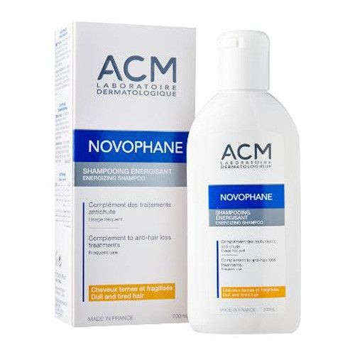 Oferte la Sampon energizant cu 6 vitamine pentru par fragil Novophane ACM (Concentratie: Sampon, Gramaj: 200 ml)