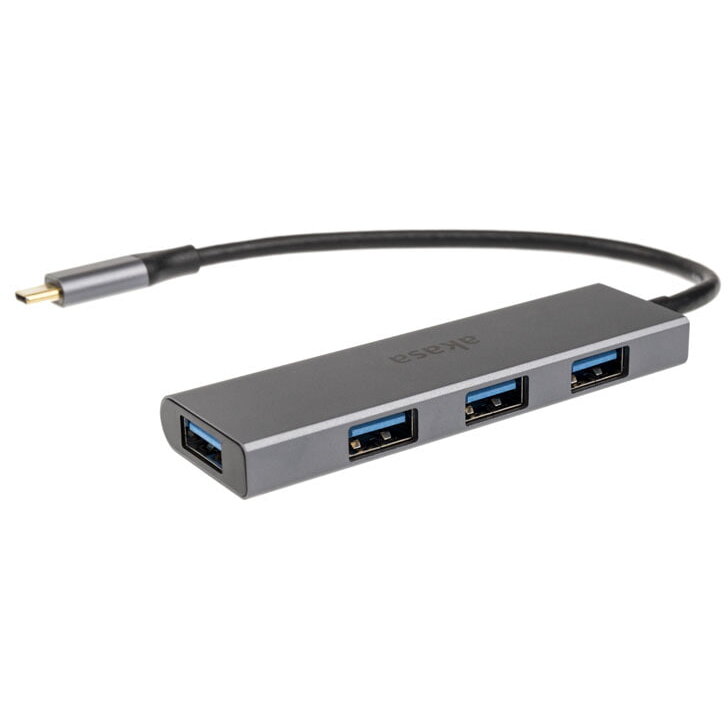 Oferte la HUB USB USB C 4x USB Type-A Argintiu