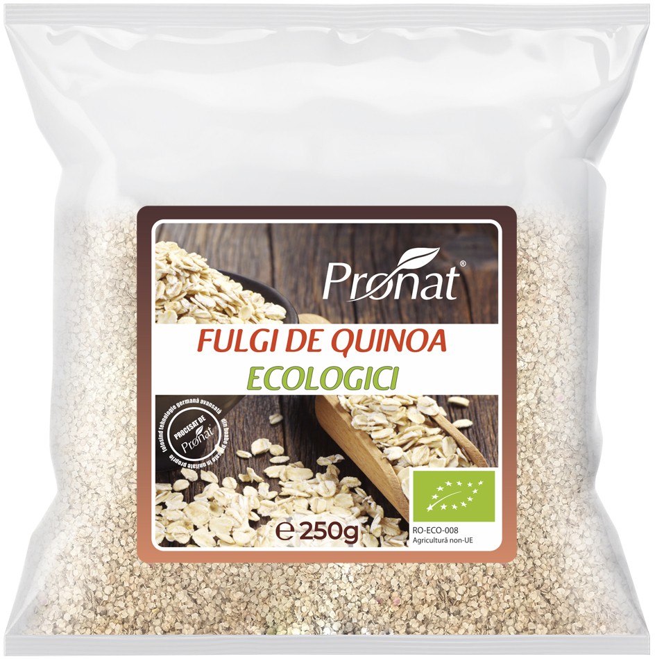 Oferte la Fulgi bio de quinoa, 250g Pronat